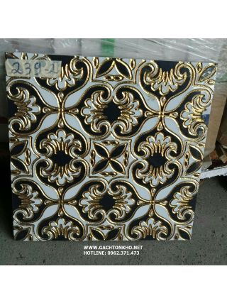Gạch 30x30 nhũ vàng dán tường 239-2