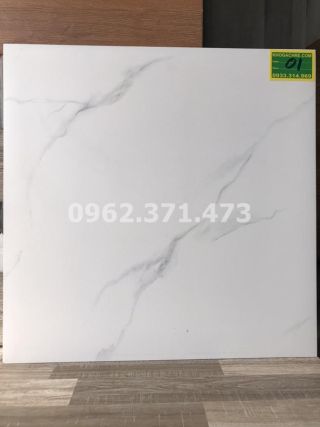Gạch đá mờ 60x60 Viglacera trắng vân khói KH01PH