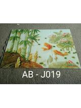 Tranh gạch phong thủy ốp tường 1200x1800cm