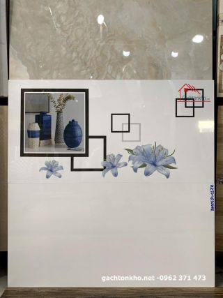 Gạch 40x80 bóng kiếng màu trắng giá rẻ