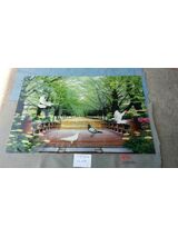 Gạch tranh 5d ốp tường - gạch tranh phong cảnh