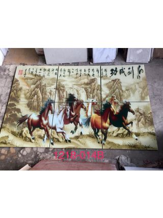 Gạch tranh Mã Đáo thành công, tài lộc