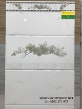 Gạch bộ ốp tường 30x60 bông lan trắng tồn kho giá rẻ