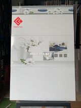 Gạch 30x60 ốp bếp màu trắng sạch