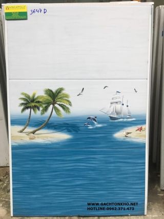 Gạch ốp nhà tắm 30x60 MỚI 3647D