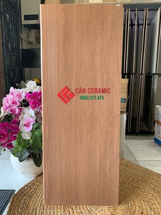 Gạch lát bậc cầu thang vân gỗ 47x120cm