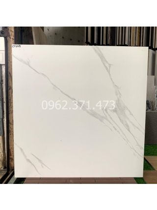 Gạch đá mờ trắng vân mây 60x60 CT609
