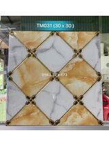 Nhũ vàng 30x30 ốp trang trí TM031