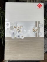 Gạch Ý Mỹ ốp tường phòng khách đẹp