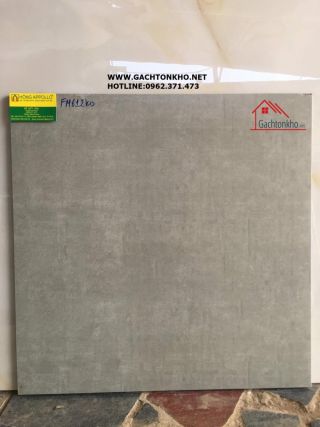Đá mờ 60x60 lát nền cao cấp xám xi măng FM612
