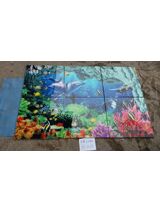 Gạch tranh 5D đại dương - gạch phong thủy