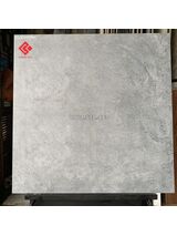 Gạch mờ lát phòng khách màu xám ghi đá