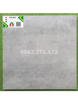 Gạch KIS 60x60 xám xi măng HHA6607