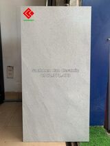 Đá 40x80 lát nền nhám mờ vân đá xám trắng