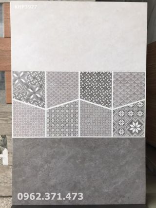 Gạch ốp tường phòng khách men mờ 30x60 Mikado KHP3977