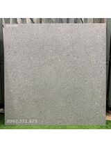 Gạch granite terrazo 60x60 xám đậm