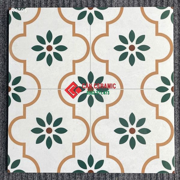 gạch hoạ tiết hoa văn hiện đại 40x40