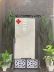Gạch 60x120 vân kem Harmony Onyx