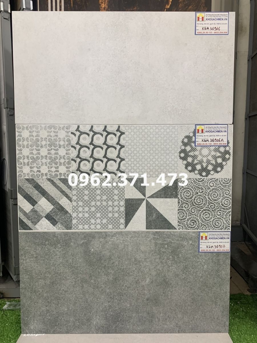 Ốp tường nhà tắm đá mờ viglacera